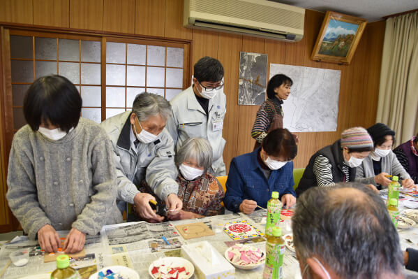 赤磐市 地域ふれあいイベントの様子