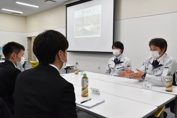 1dayツアー 先輩社員との座談会