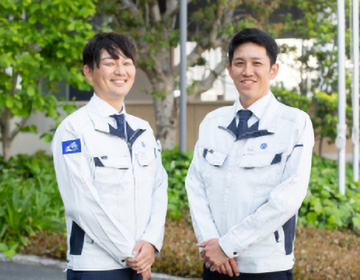 荒木組 建築部・土木部の若手社員