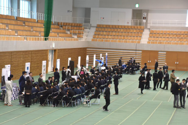 おかやま建設企業ライブの様子