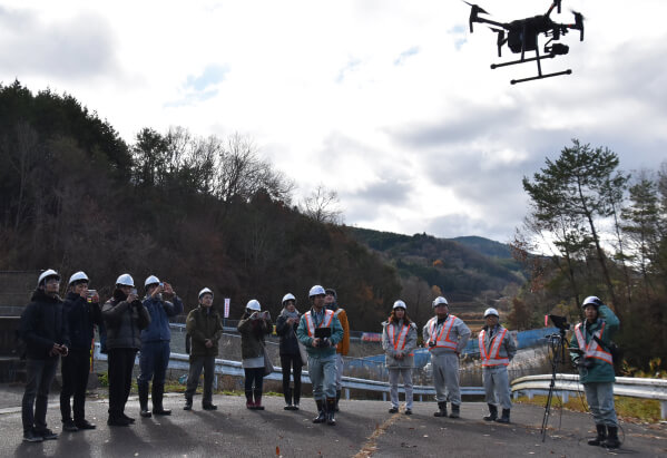 岡山大学・岡山大学大学院　現場見学会の様子